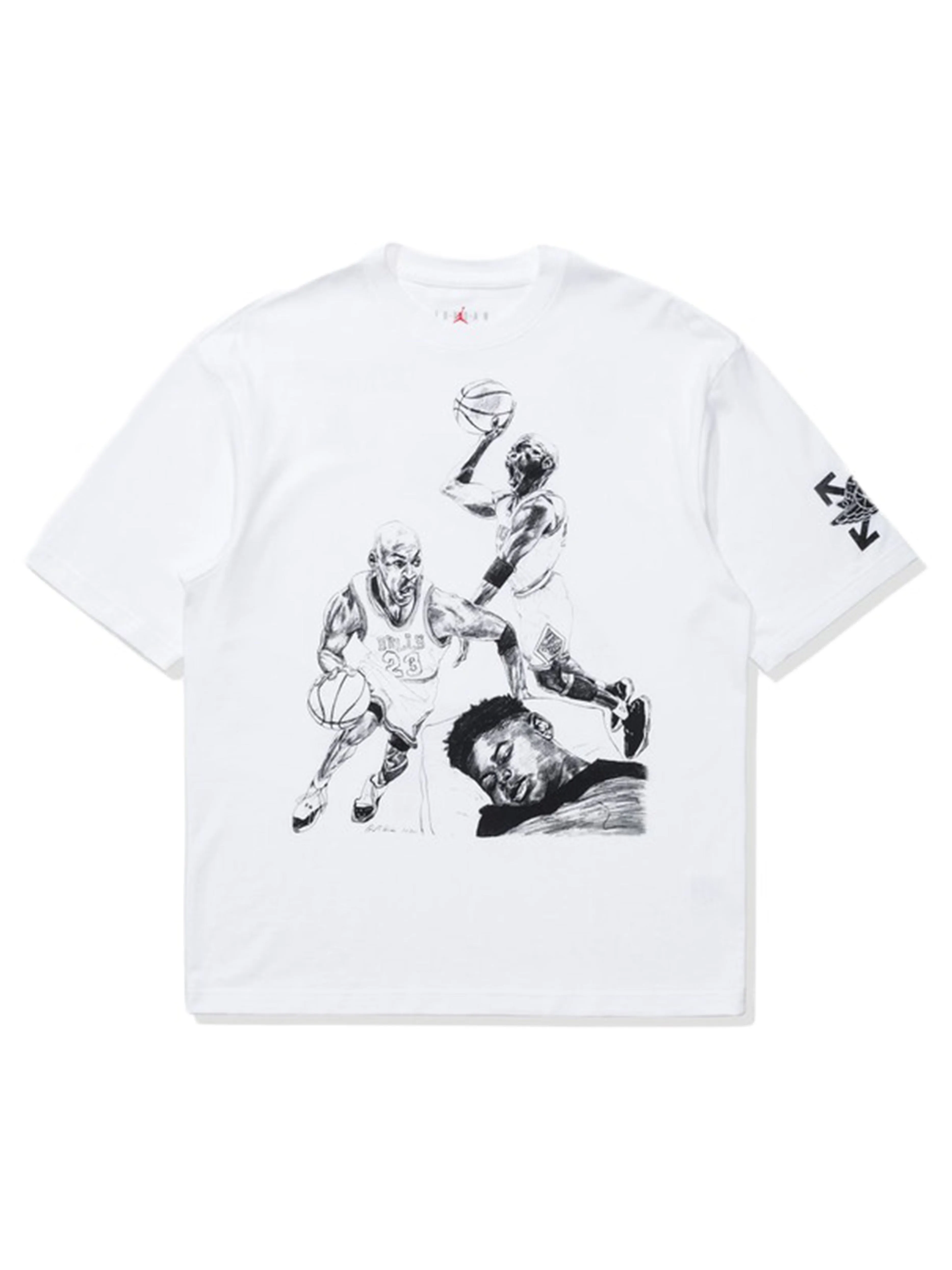 OFF-WHITE X Jordan Tee White [SS21]