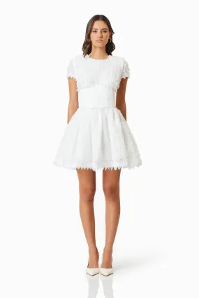 OMR x ELLIATT: Amberwing Dress In White - Pre Order