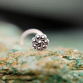 Paisley Sterling Silver Nose Stud