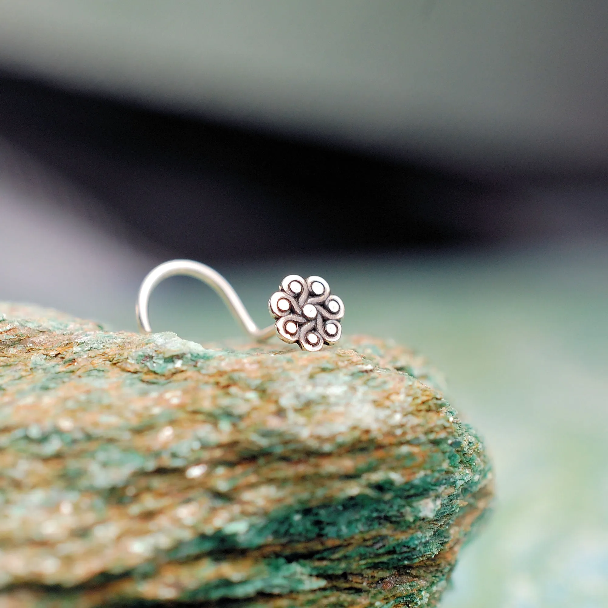 Paisley Sterling Silver Nose Stud