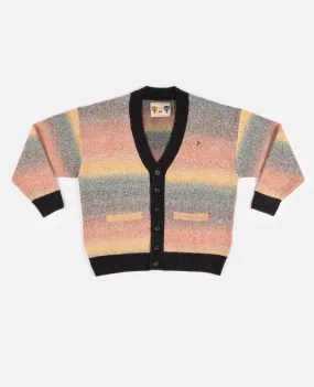 Patta Space Dye Knitted Cardigan  (Multi)