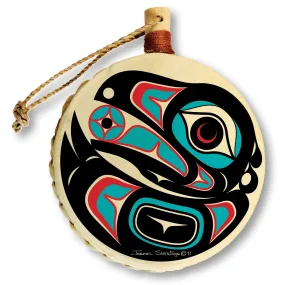 Raven 2 - Holiday Drum Ornament