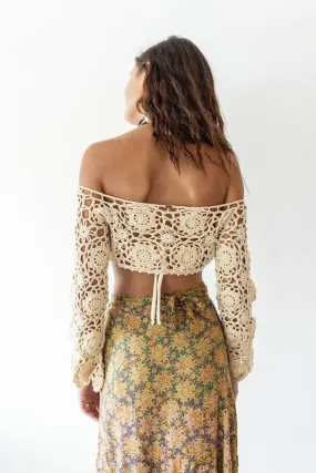 Social Crochet Crop Top