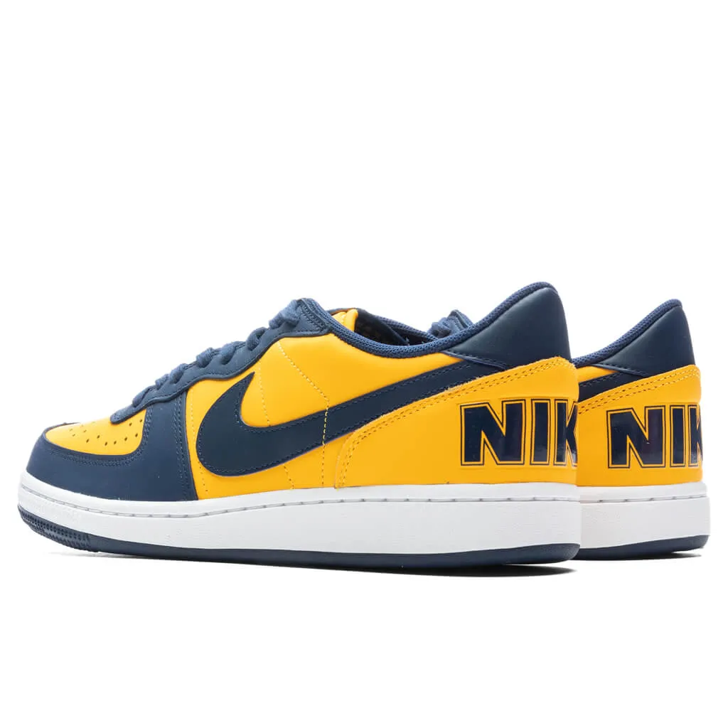 Terminator Low OG Michigan - University Gold/Navy/White