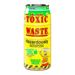 Toxic Waste Energy Drink Sociable Sour Apple