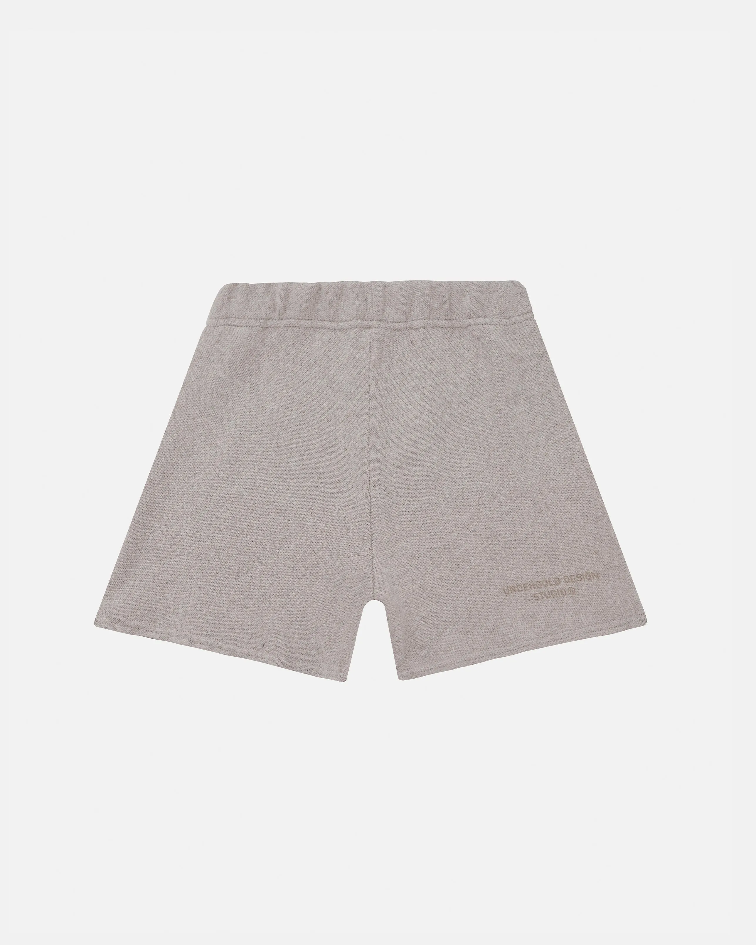 W Basics Undergold Design Studio Knit Short Seed Gray