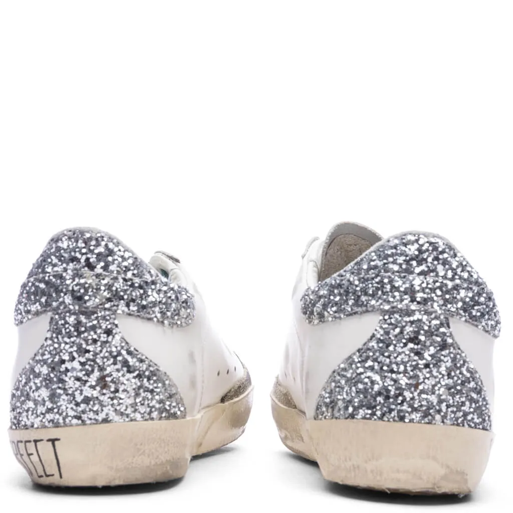 Women's Super-Star - White/Taupe/Silver