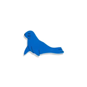 Wooden Seal Animal Magnet